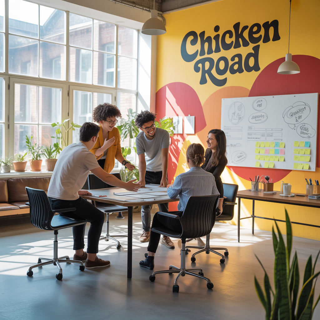 Chicken Road Design Team at work